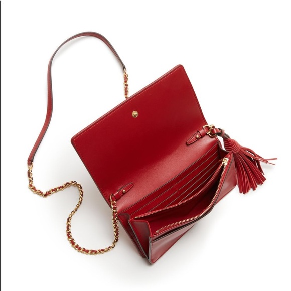 🌟PRICE DROP🌟Tory✨Burch ✨quilted✨bag/ gold chain - Picture 2 of 8